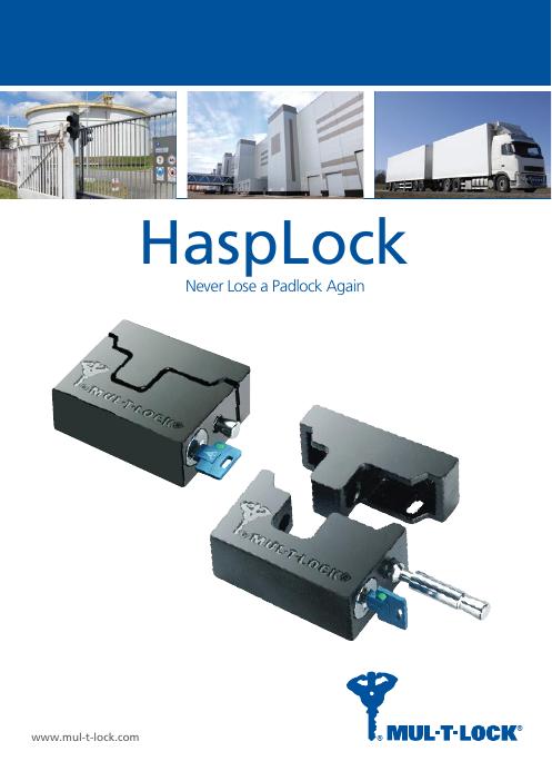 Cover of the Mul-T-Lock HaspLock