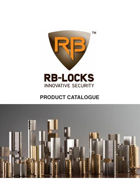 Cover of the RB-Locks product catalogue